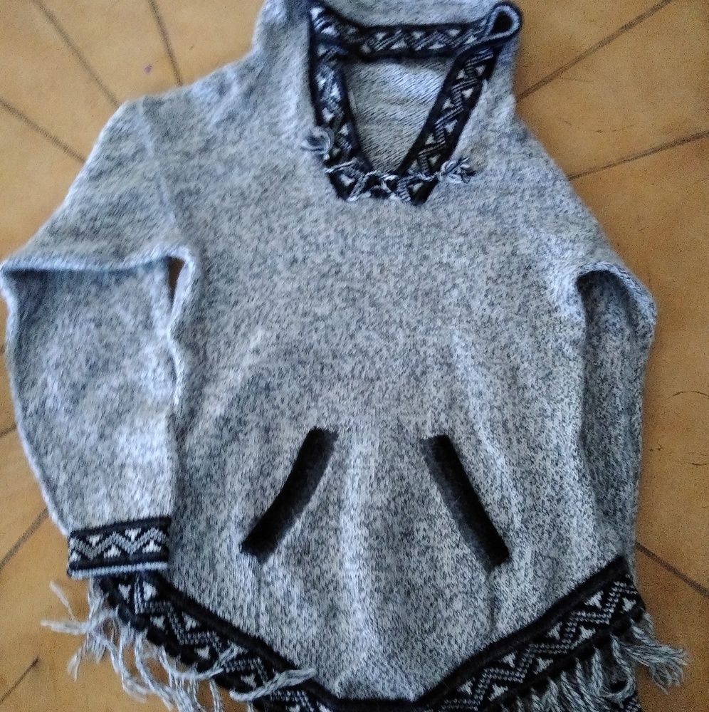 Alpaca hoodie
